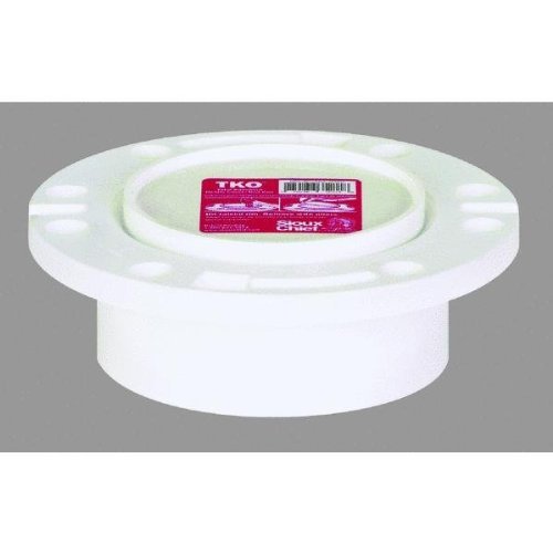 Sioux Chief PVC Closet Flange - Durable Toilet Drain Pipe Connector for Bathroom Plumbing Repairs | Perfect for Home Renovation & DIY Projects