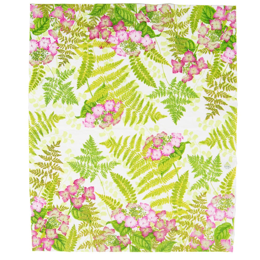 Premium Fern Garden Guest Hand Towels - Soft & Absorbent Cotton Bathroom Towels for Home & Hotel Use - Perfect for Guest Bathrooms, Powder Rooms & Spa Decor