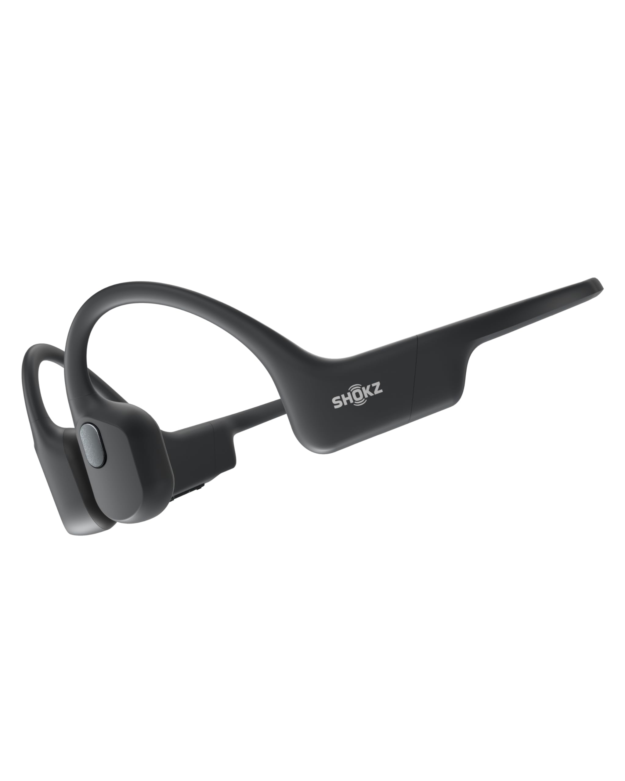 SHOKZ OpenRun SE Wireless Bone Conduction Headphones - Open-Ear Bluetooth Sports Earphones with Mic | IP55 Waterproof | 8-Hour Battery Life | England Athletics Recommended | Perfect for Running, Cycling & Workouts (Comet Grey)