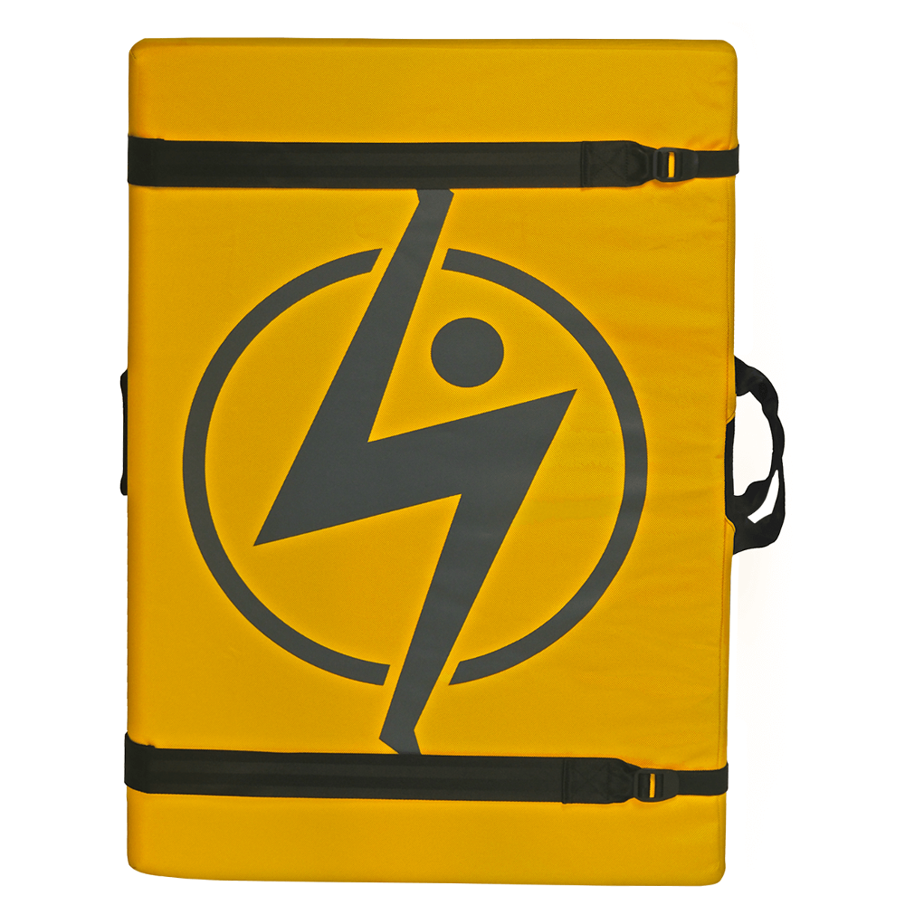 Premium Flashed Drifter Crash Pad - High Density Foam Landing Mat for Parkour, Gymnastics & Bouldering - Perfect for Indoor & Outdoor Training