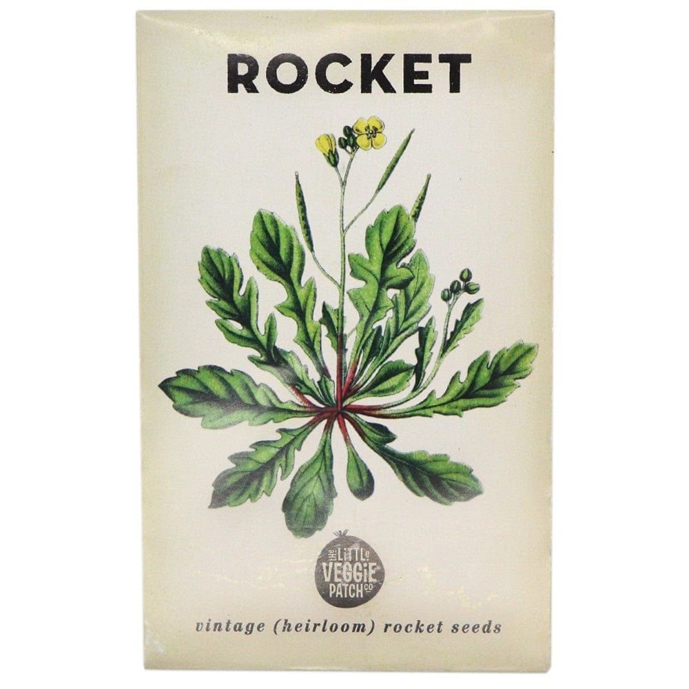 Organic Heirloom Rocket Seeds for Home Gardening - Grow Fresh Arugula in Your Backyard or Container Garden - Perfect for Salads, Pizzas, and Gourmet Dishes