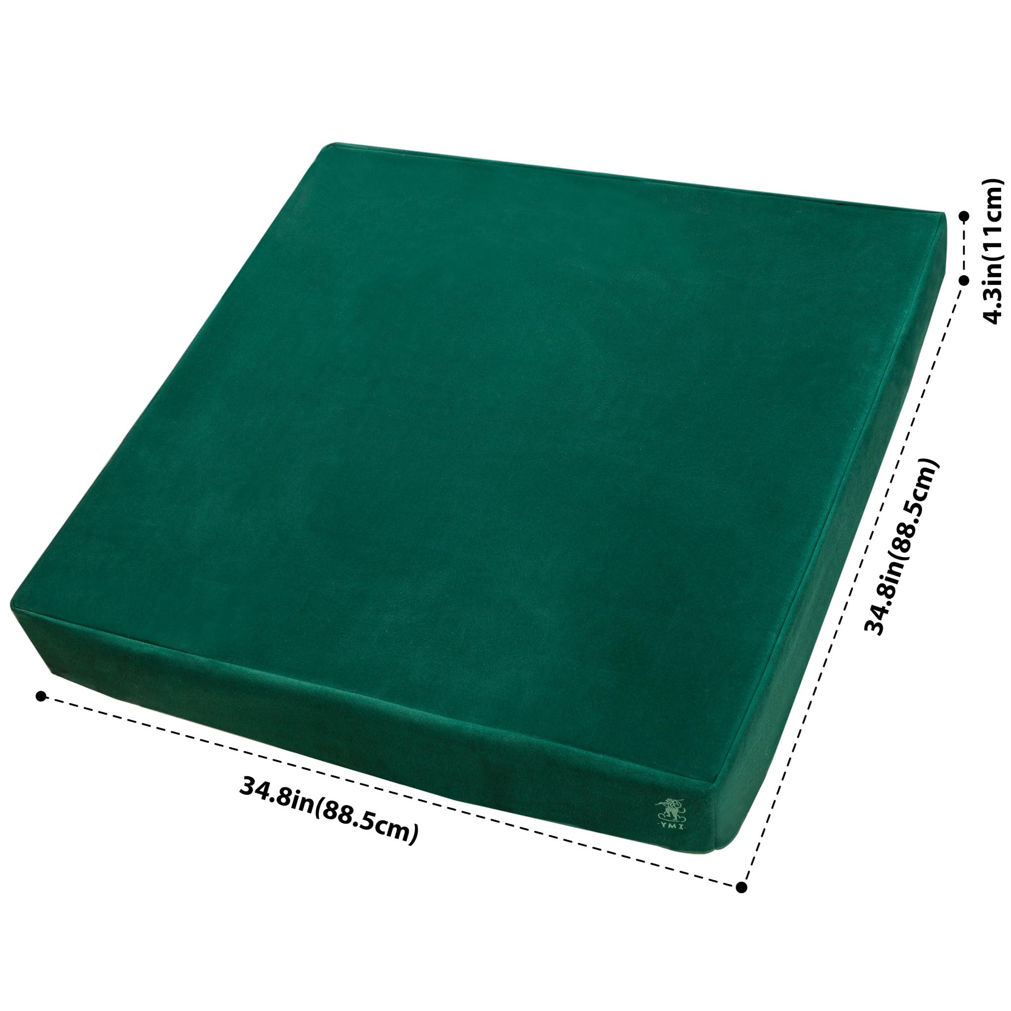 Yellow Mountain Imports Professional Grade Table Cover for Poker, Cards, Mahjong, Board Games & Tile Games - Perfect for Game Nights, Casino Parties & Family Gatherings
