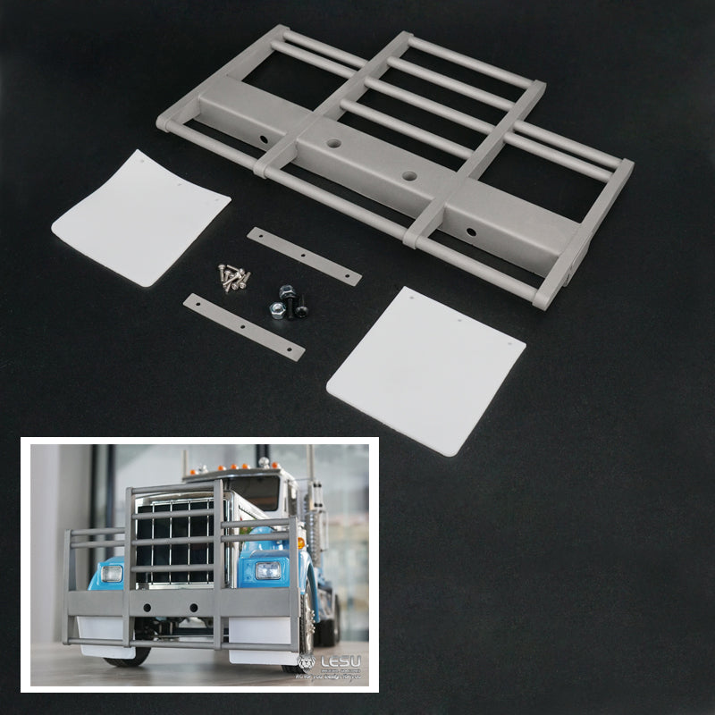 1/14 Scale LESU Metal 6x6 RC Chassis with KING 540 Motor & 3 Servos - Compatible with TAMIYA Tractor Truck Models - DIY RC Car Building Kit for Off-Road Crawling & Scale Truck Enthusiasts