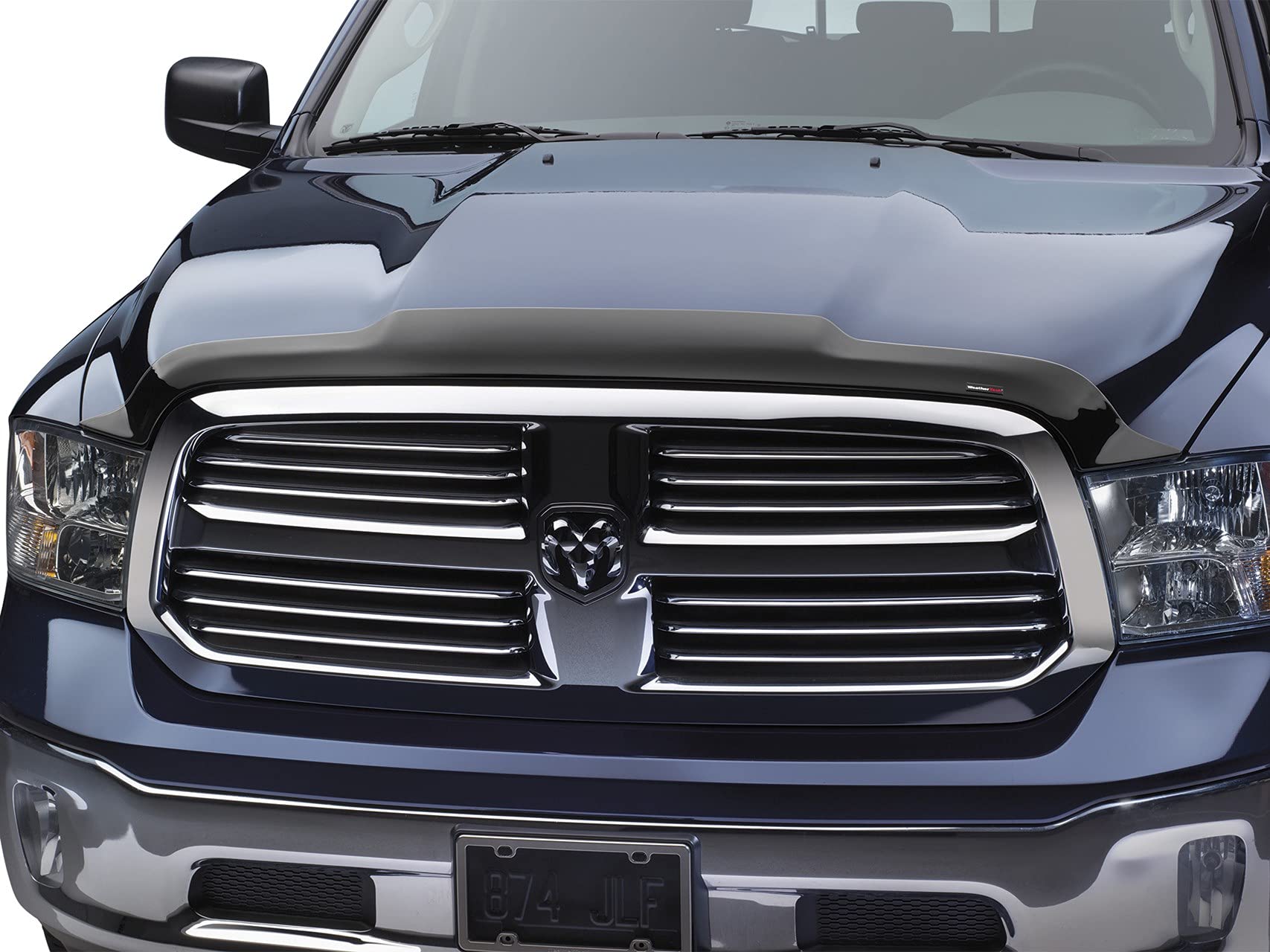 WeatherTech Low-Profile Hood Protector Shield for Dodge Charger (2015-2023 Models) - Durable Car Hood Guard for Paint Protection & Bug Deflector - Perfect for Highway Driving & Off-Road Adventures