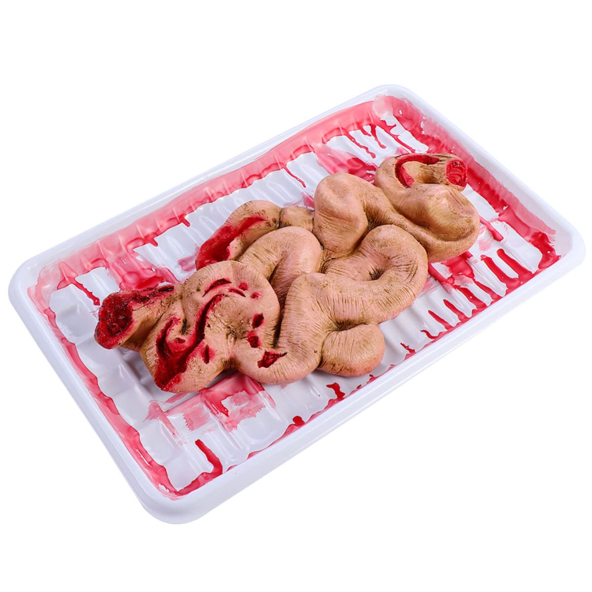 Scary Fake Intestine Lunch Box - Halloween Organ Prop for Haunted Houses, Cosplay & Trick or Treat - Realistic Bloody Body Organ Decor for Horror Parties & Prank Gifts