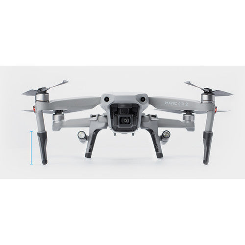 PGYTECH DJI Mavic Air 2 Landing Gear Extensions with LED Light Kit - Drone Accessories for Night Flying & Low-Light Photography