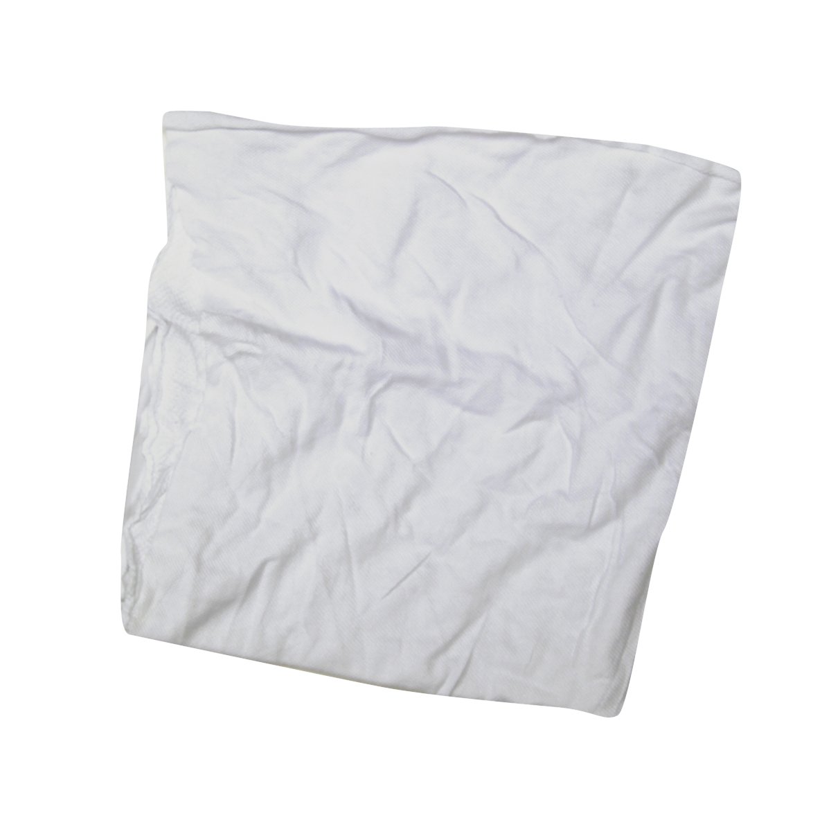 Trimaco 10860 45lb Box Mixed White Knit Rags - Premium Cleaning Cloths for Automotive, Workshop & Household Use