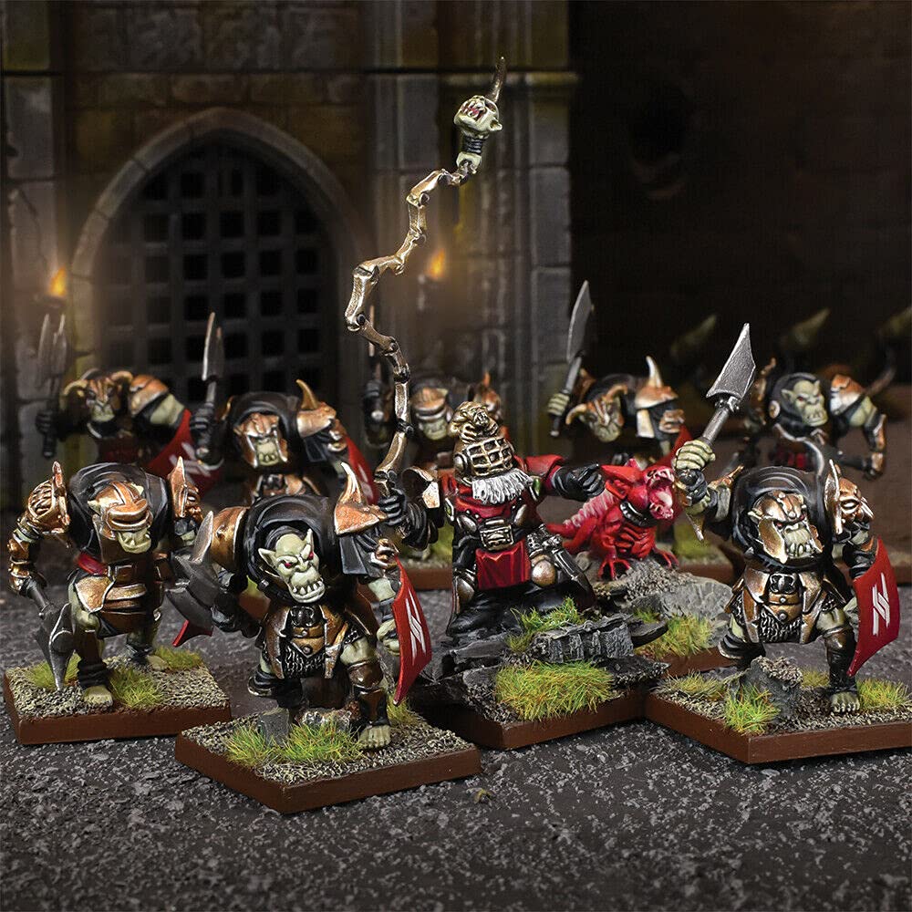 Mantic Games - Kings of War 3rd Edition: Abyssal Dwarf Mega Army Set - Tabletop Miniature Wargaming Collection for Fantasy Battles and Strategy Games