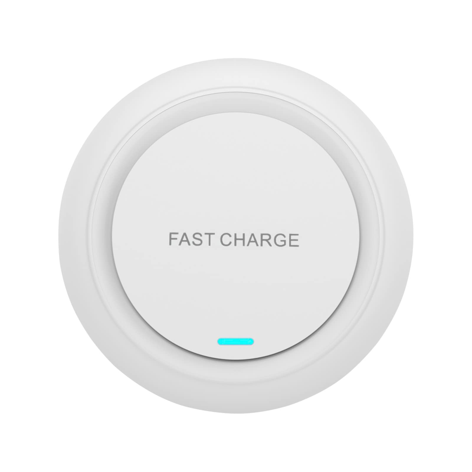 10W Fast Wireless Charger for iPhone & Android Phones - JMKQLZ Qi-Certified Desktop Charging Pad for iPhone 15/14/13/12/11/X, Samsung Galaxy S23/S22/S21 - Perfect for Office, Bedside & Car Use