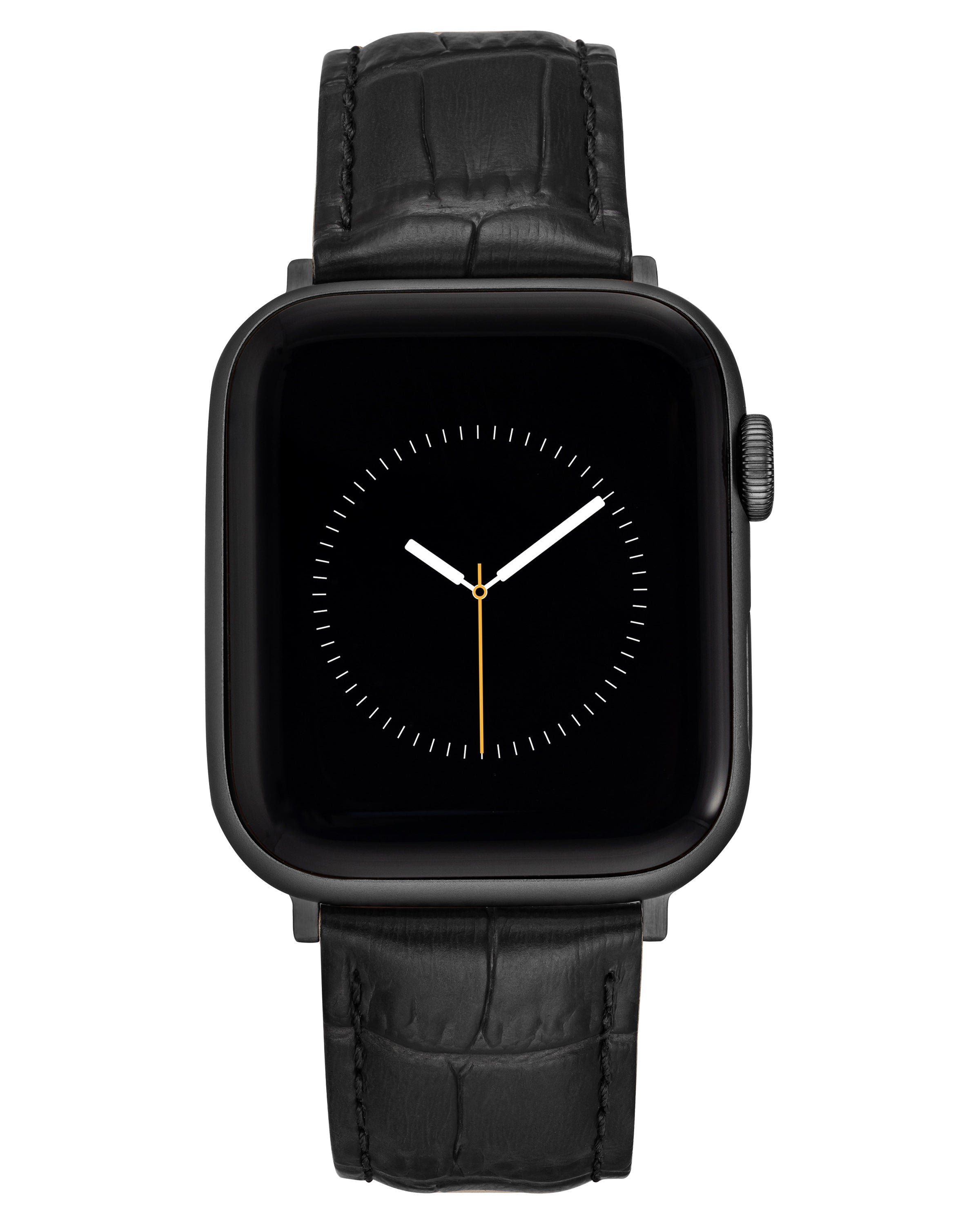 Premium Croco Grain Leather Band for Apple Watch® - Stylish & Durable Replacement Strap for Work, Gym & Everyday Wear