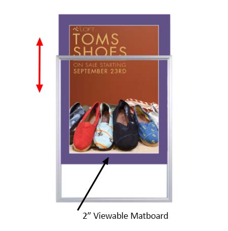 Premium 16x16 Beveled Slide-In Picture Frames for Posters & Artwork - 2 Wide Matboard Included - Perfect for Home Decor, Office Displays & Gallery Exhibitions