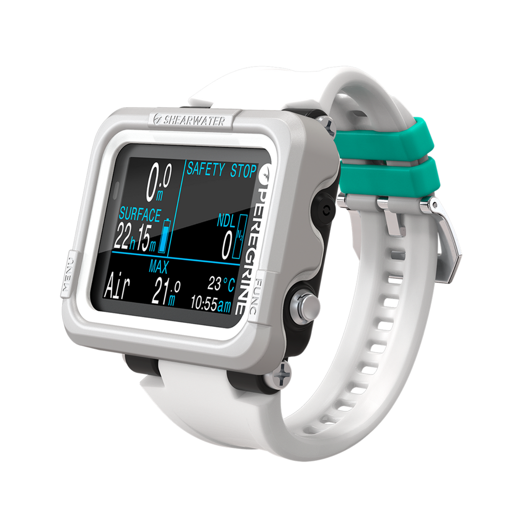 Shearwater Peregrine Dive Computer - Scuba Diving Watch for Recreational & Technical Divers | Perfect for Underwater Exploration & Adventure Sports