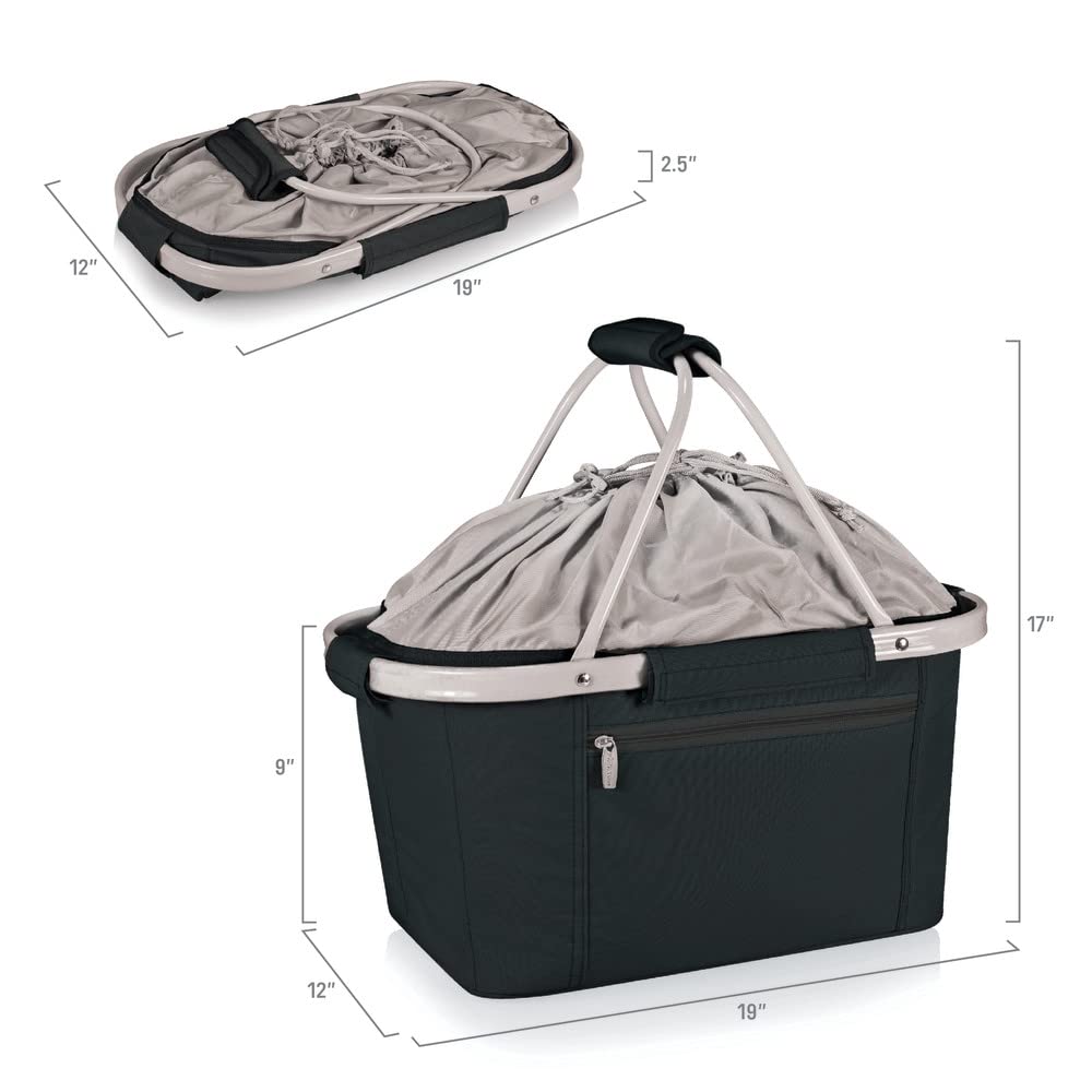 Florida State Seminoles Insulated Collapsible Picnic Basket - NCAA Approved Cooler Tote Bag for Tailgating, Beach Trips & Outdoor Adventures