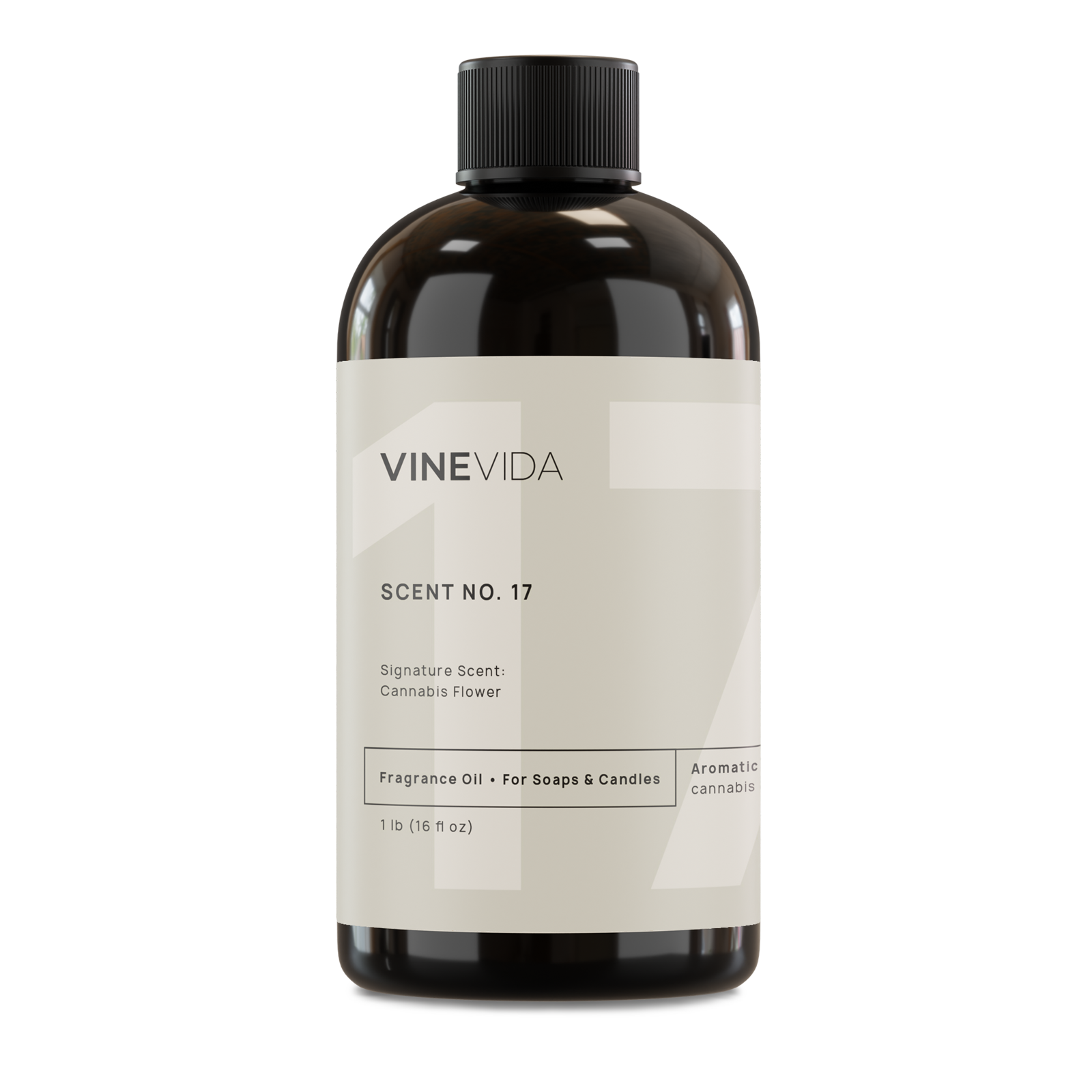 NO. 17 Cannabis Flower Fragrance Oil for Soap & Candle Making - Perfect for DIY Home Spa, Aromatherapy, and Relaxation