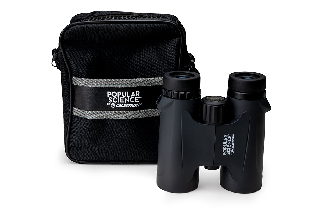 Celestron Outland X 10x32mm Roof Prism Binoculars with Smartphone Adapter & Bluetooth Remote - Compact Waterproof Optics for Bird Watching, Hiking, and Outdoor Adventures