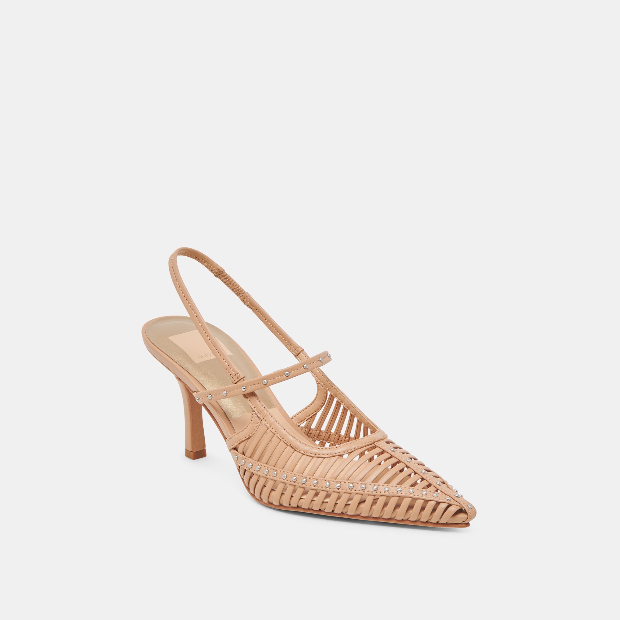 HENSAL HEELS CAFE LEATHER Women's Chunky Block Heels - Comfortable & Stylish for Work, Party & Everyday Wear