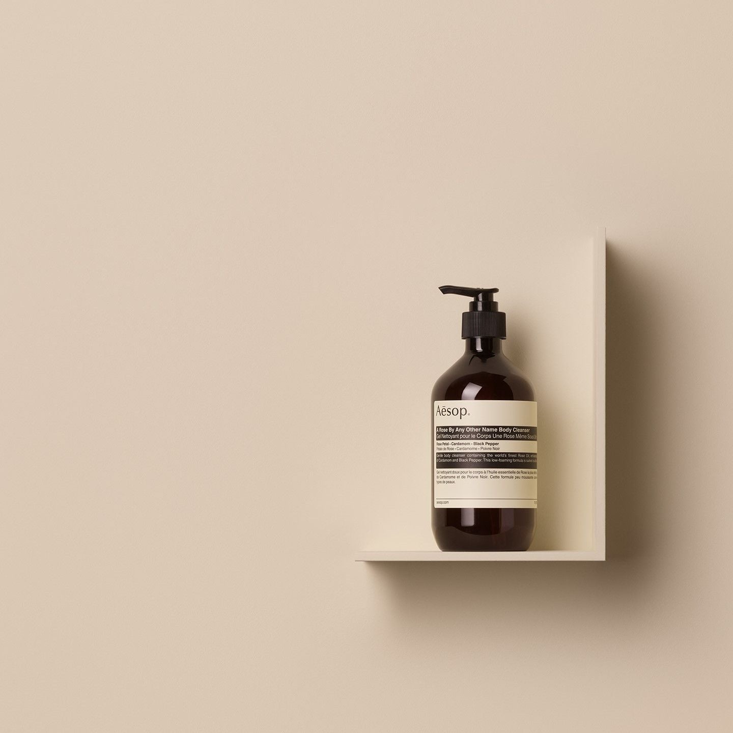 Natural Rose Cleanser for Sensitive Skin - Gentle Face Wash for Daily Use, Perfect for Morning & Night Skincare Routine