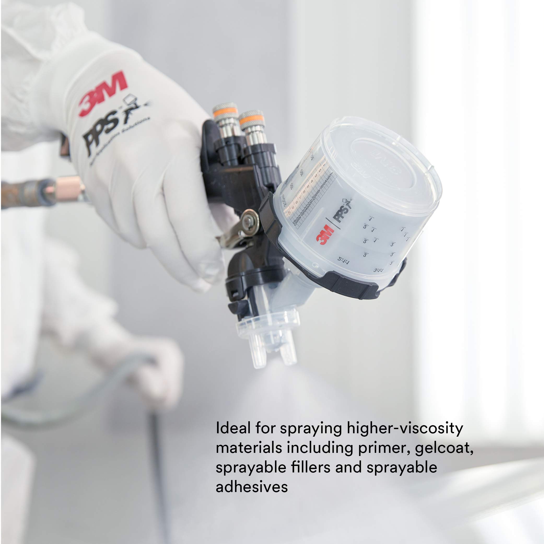 3M Accuspray Paint Spray Gun Nozzle Refills for PPS 2.0 System - 26585, 1.8mm Clear Nozzle (1 Pack) - Restores Like-New Spray Performance for Automotive, Furniture & DIY Painting Projects