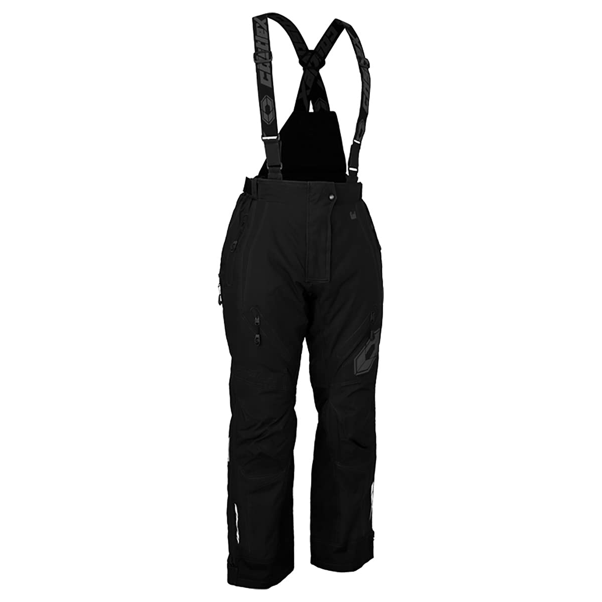 Castle X Women's Fuel Snowmobile Pants - Waterproof Insulated Winter Snow Pants for Riding & Outdoor Activities - Black - Size XL