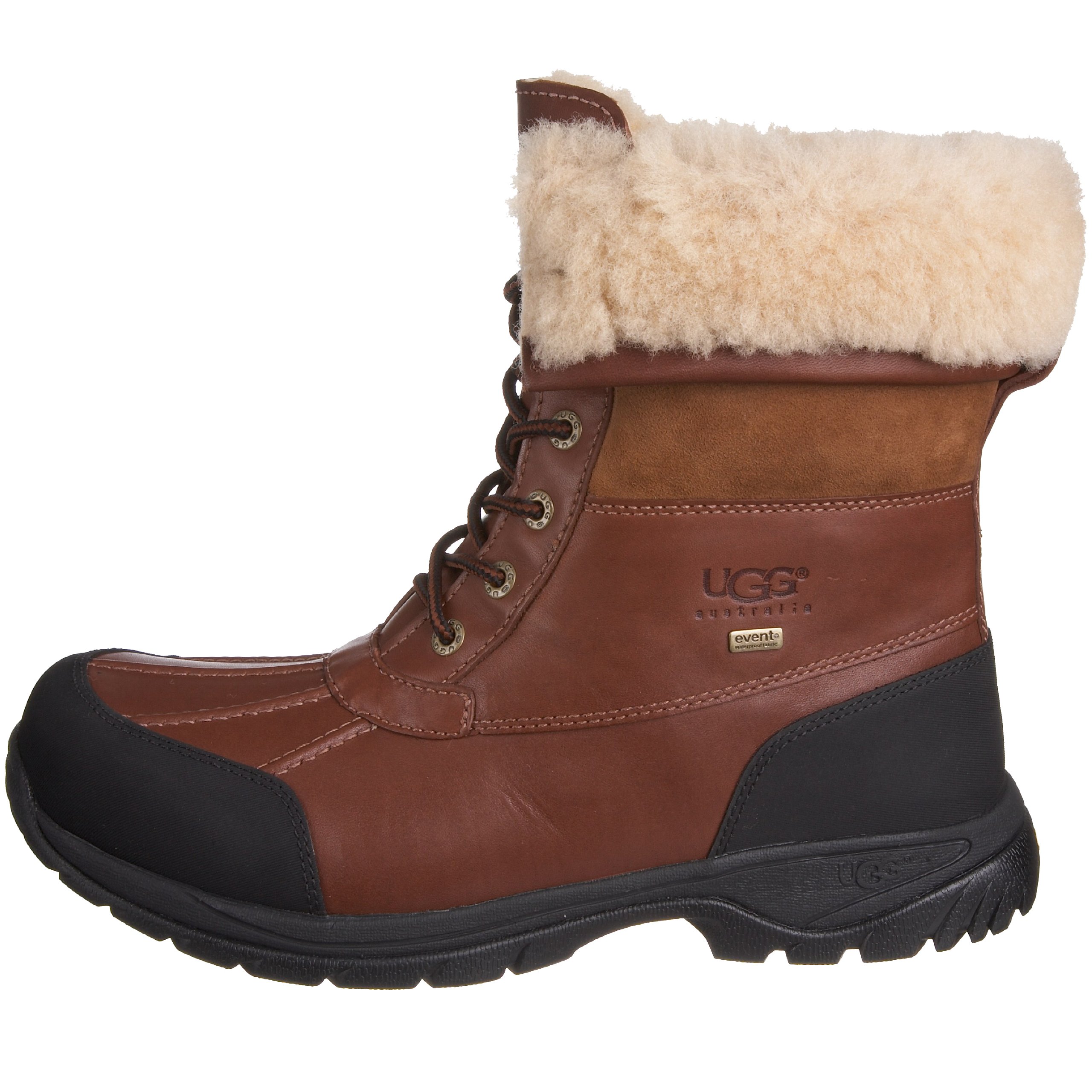 UGG Men's Butte Waterproof Winter Boots - Warm & Comfortable Snow Boots for Hiking, Outdoor Activities & Cold Weather