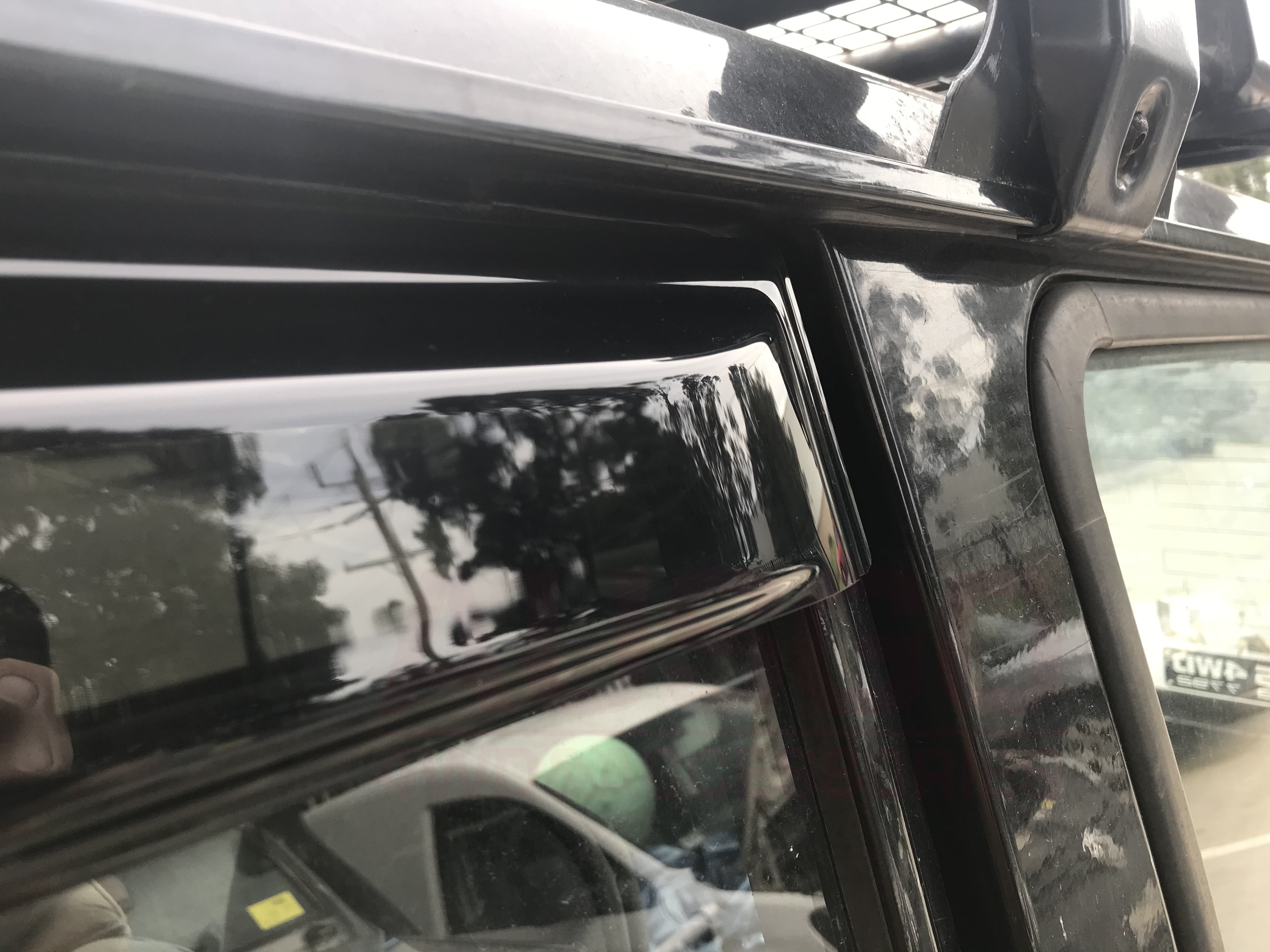 Premium Weather Shields for Nissan Patrol Y60 GQ (1988-1997) - Durable Auto Mirror Rain Guards - Perfect for Off-Roading & All-Weather Protection