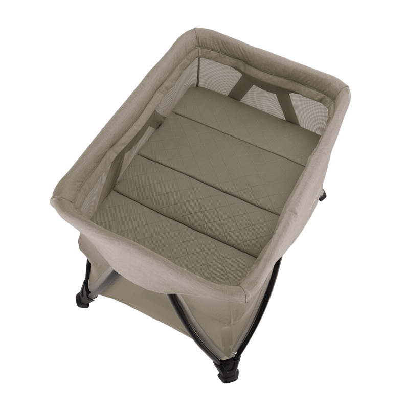 Nuna Sena Aire 2022/2023 Lightweight Travel Crib with Removable Bassinet - Perfect for Baby Sleep, Travel & Home Use