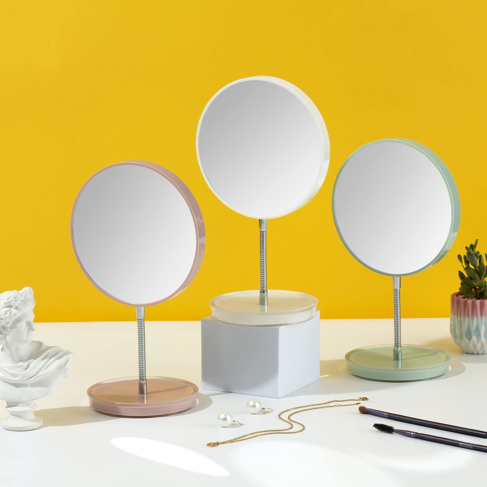Magnifying Makeup Mirror with Stand - 6