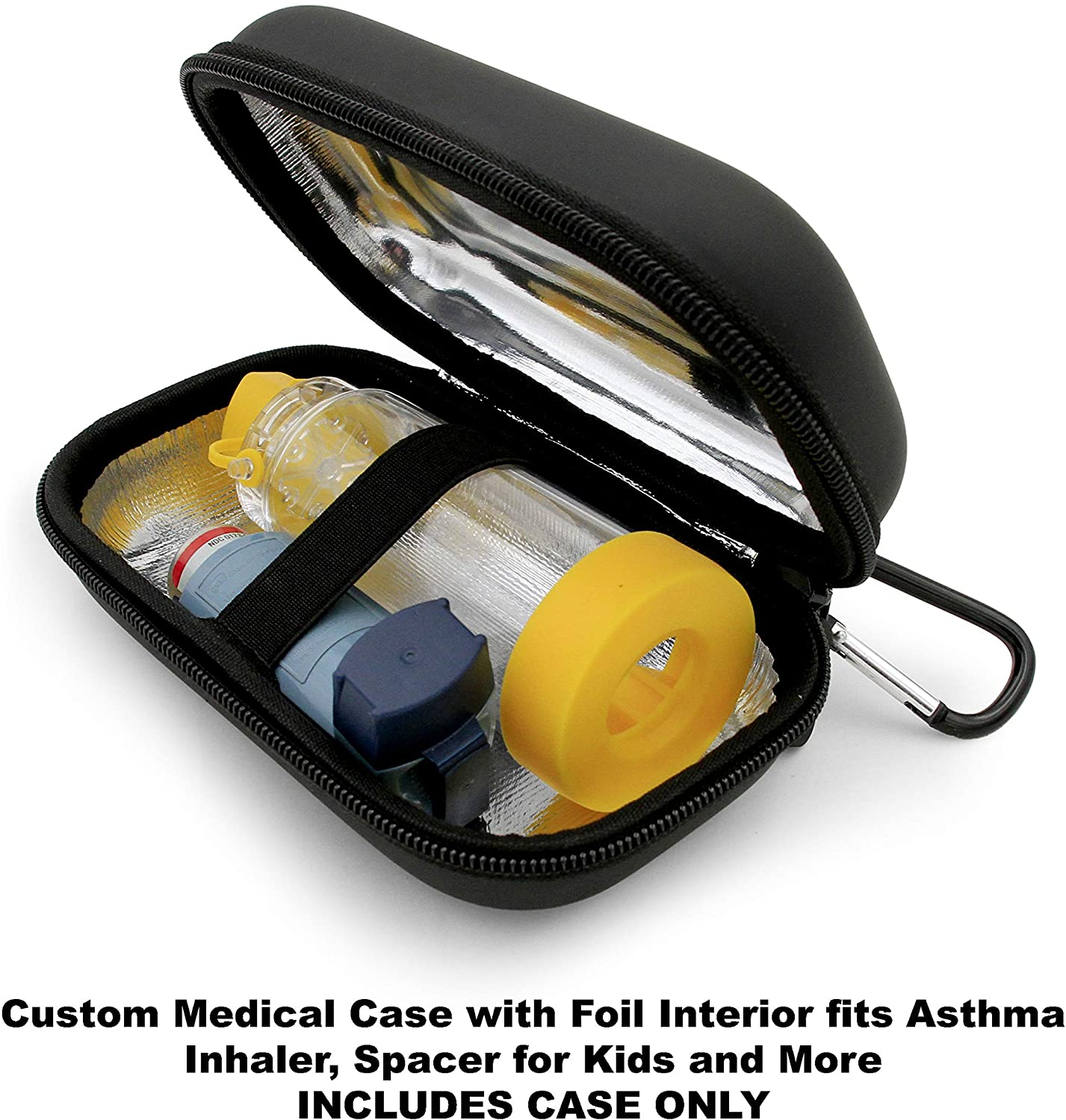 CASEMATIX Insulated Travel Bag Case for Kids & Adults - Portable Cooler Lunch Box for School, Work, Picnics & Outdoor Adventures (Case Only)