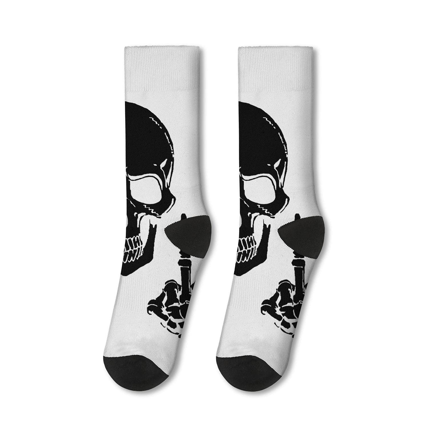**Comfortable High Ankle Crew Socks for Men & Women - Funny & Cute Novelty Sports Socks - Perfect Gift for Athletes, Gym, Running & Casual Wear**