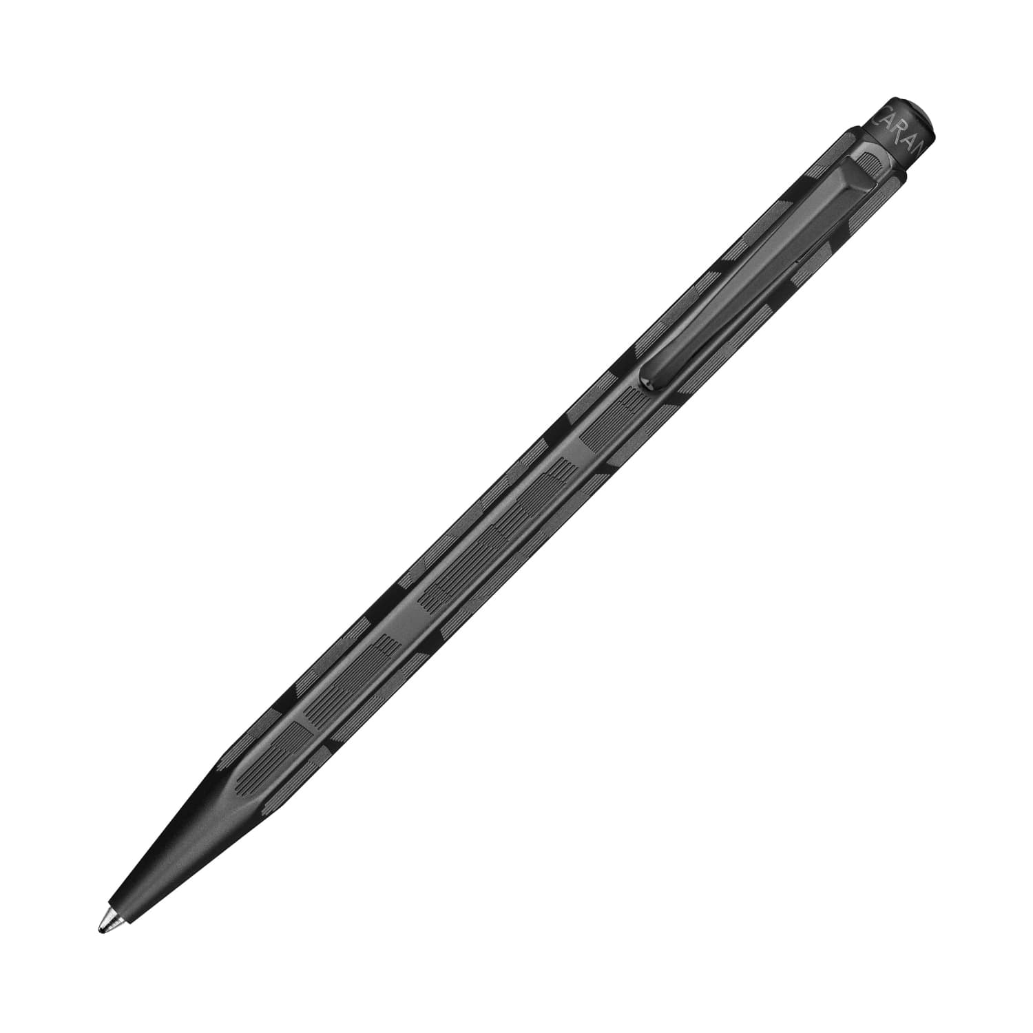 Caran d'Ache Ecridor Black Lines Ballpoint Pen - Premium Writing Instrument for Business, Gifting & Luxury Everyday Use