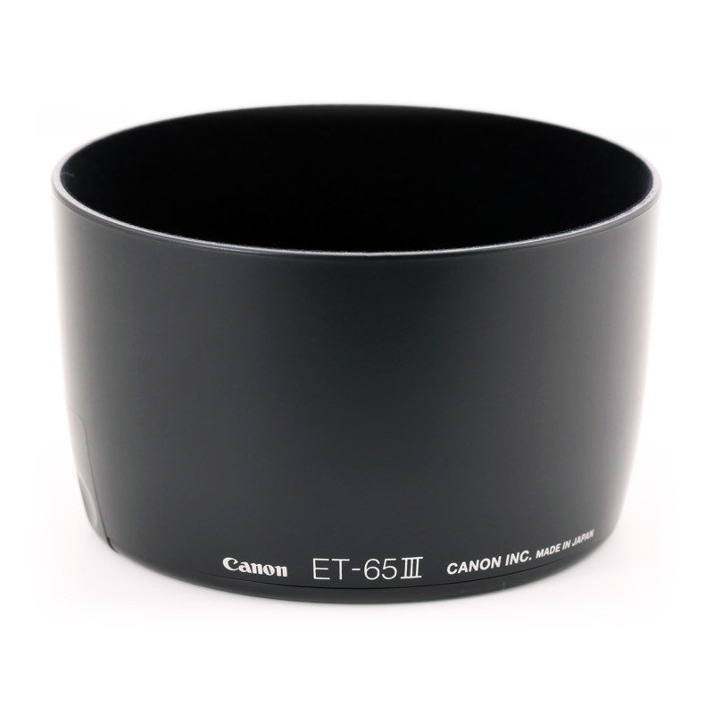 Canon ET-65III Lens Hood Compatible with EF 85mm f/1.8, 100mm f/2.0, 135mm f/2.8 SF & 100-300mm f/4.5-5.6 Lenses - Perfect for Portrait, Wildlife & Low-Light Photography