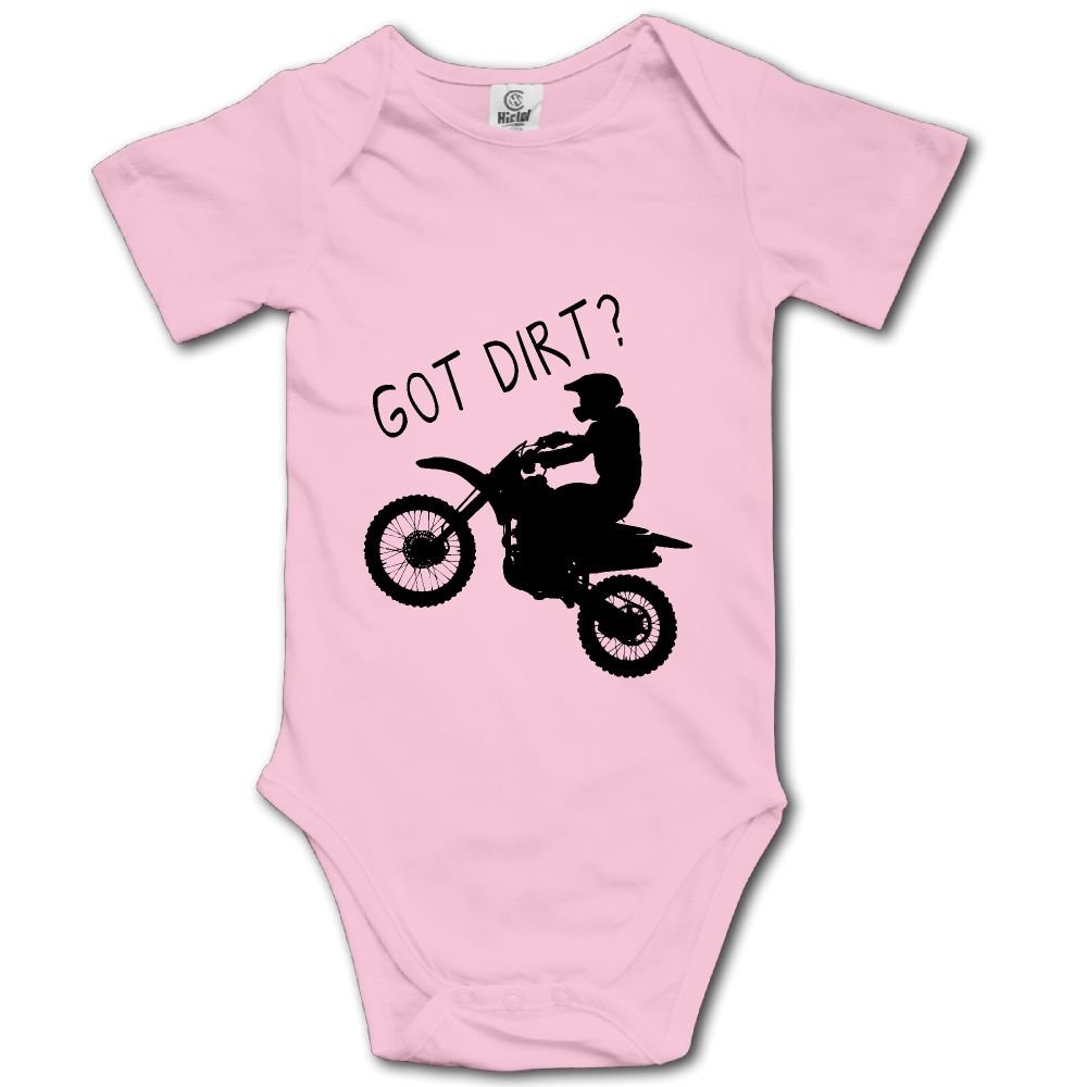 SOURCE POINT Dirt Bike Motocross Racing Baby Bodysuit - Newborn Boy Girl Romper Jumpsuit Outfit for Infants 0-12 Months | Perfect for Racing Events, Motorcycle Shows & Photo Shoots