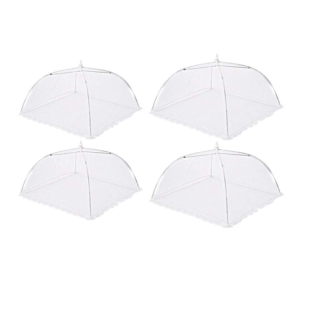 Mesh Food Covers for Outdoor Picnics & Pantry Storage - Large Breathable Food Umbrella Tent for BBQ, Camping & Party Protection