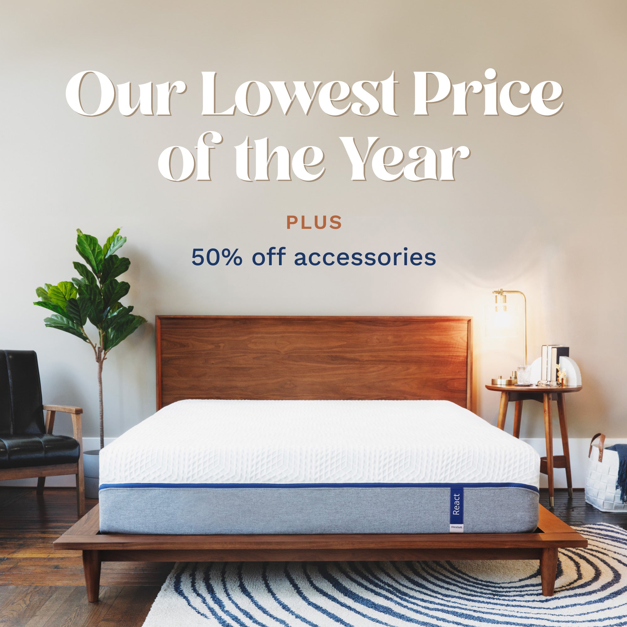 The React Mattress - Premium Memory Foam Mattress for Back Pain Relief & Pressure Relief - Queen Size Cooling Gel Mattress for Side, Back & Stomach Sleepers - Perfect for Bedroom, Guest Room & Dorm Use