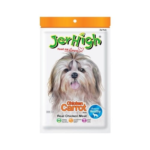 Jerhigh Premium Dog Treats & Dental Sticks Mix (50g/60g) - Healthy Training Snacks for Skin, Coat & Energy Boost - Perfect for Puppy Training, Dental Care & On-the-Go Rewards
