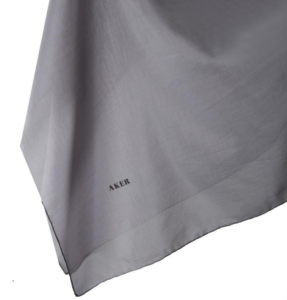 Aker Silk Cotton Square Solid Scarf #7071 471 - Lightweight Fashion Scarf for Women, Soft & Breathable, Perfect for Office, Travel and Casual Outfits