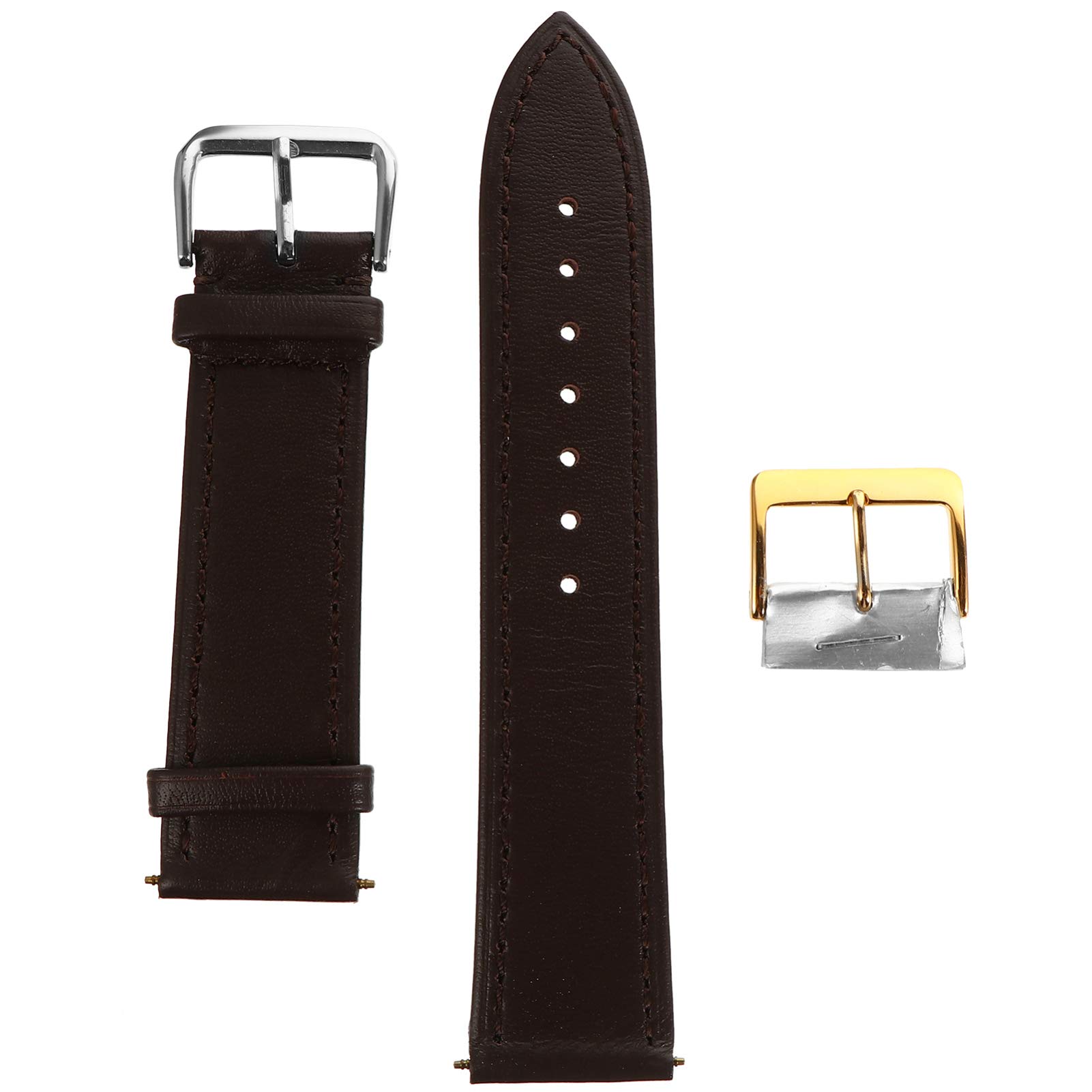 22mm Leather Watch Strap for Smart Watches - Comfortable & Stylish for Daily Wear