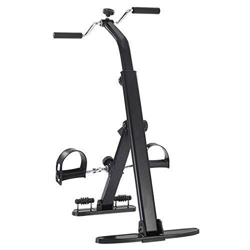 Foldable Pedal Exerciser for Seniors - Under Desk Mini Exercise Bike for Upper & Lower Limb Rehab Training | Portable Fitness Equipment for Home & Office Use