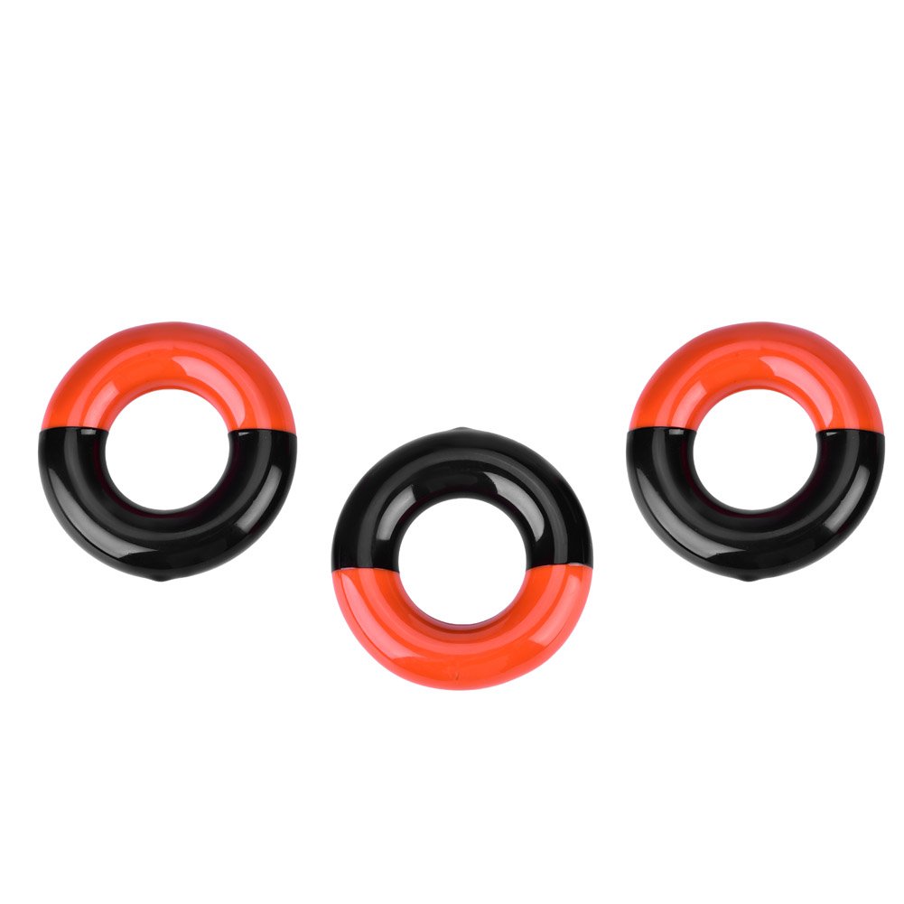 Tbest 3-Piece Weighted Swing Ring Set - Warm Up & Training Donut Weights for Baseball, Softball, Golf & Tennis - Improve Swing Speed & Strength for Athletes & Coaches