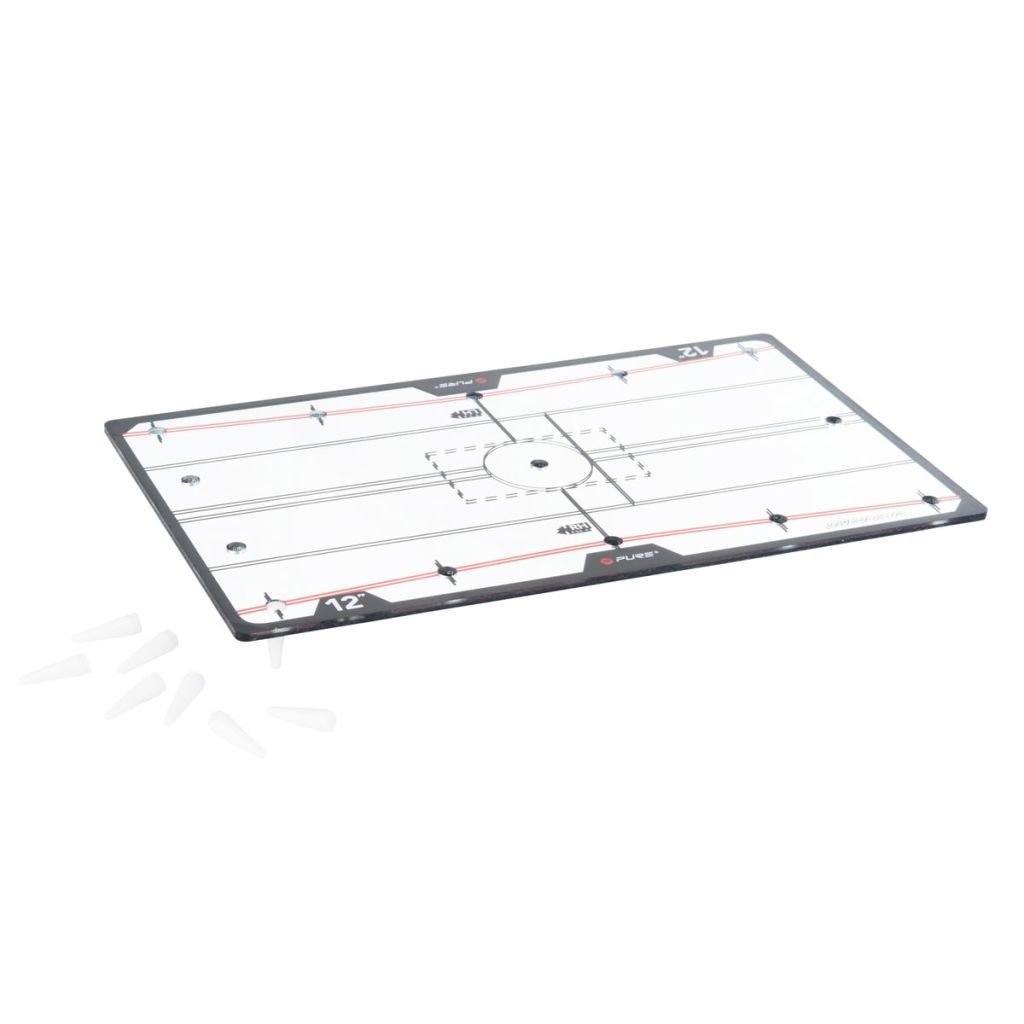 Pure2Improve Golf Putting Mirror - Perfect Your Putting Stroke & Alignment | Practice Aid for Indoor & Outdoor Golf Training | Ideal for Home, Office, or Backyard Use