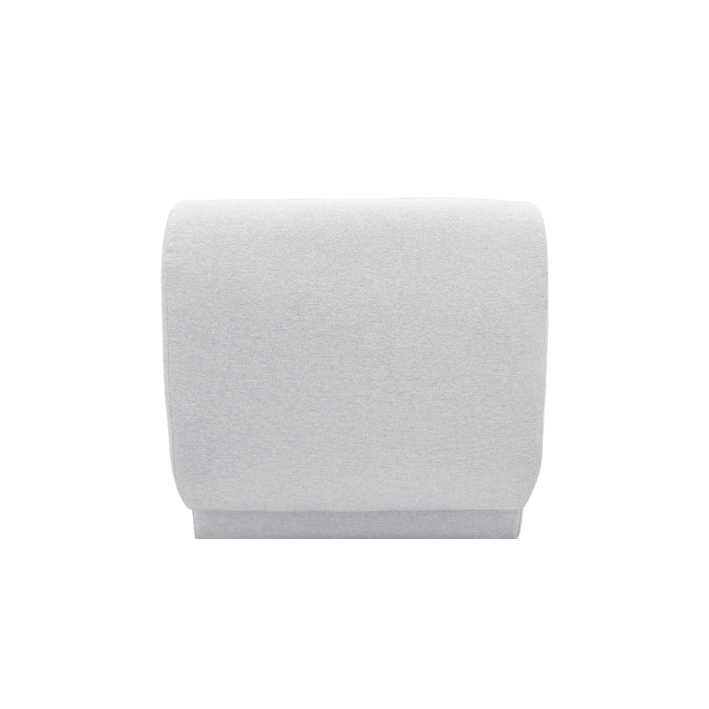 Pebble Armless Sectional Chair - Modern Comfort & EcoClean Fabric - Perfect for Living Room, Office, or Lounge Areas