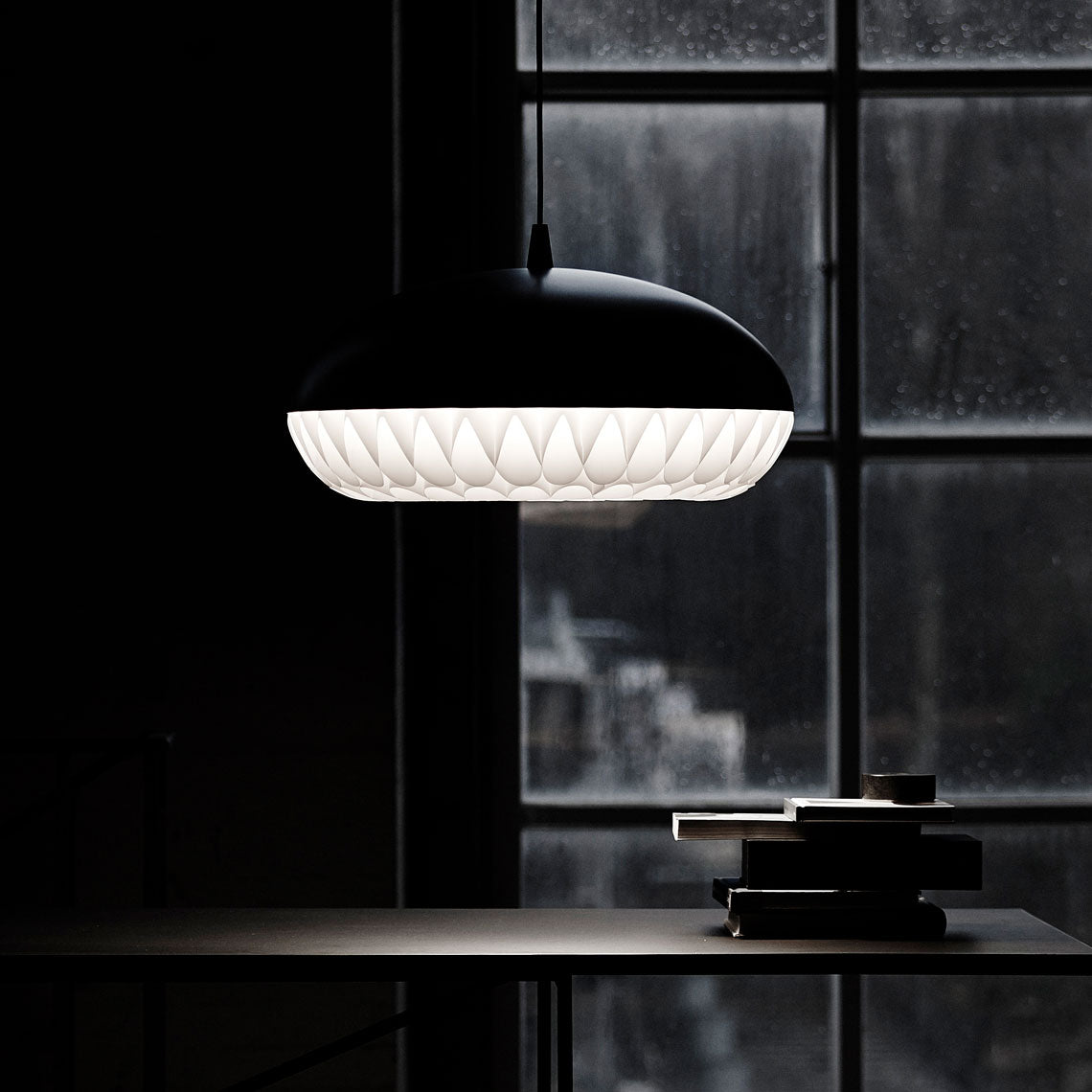 Aeon Rocket Pendant Light - Modern Industrial Ceiling Lighting Fixture for Kitchen Island, Dining Room, Bedroom & Living Room Decor