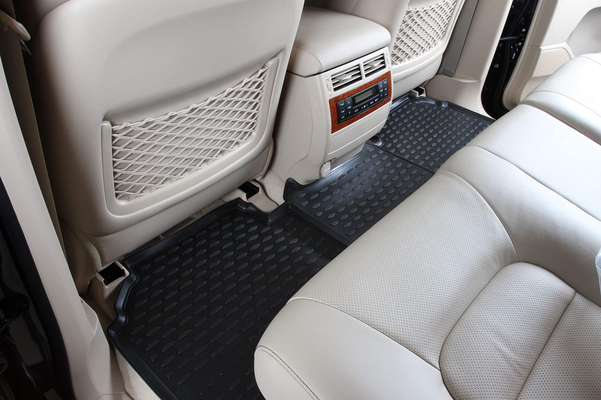 2018-2023 Chevrolet Traverse Custom Fit Floor Mats - Full Set for Front, 2nd & 3rd Row with Bucket/Captain Seats | All-Weather Protection for 7-Seater SUV | Perfect for Family Road Trips & Daily Commutes