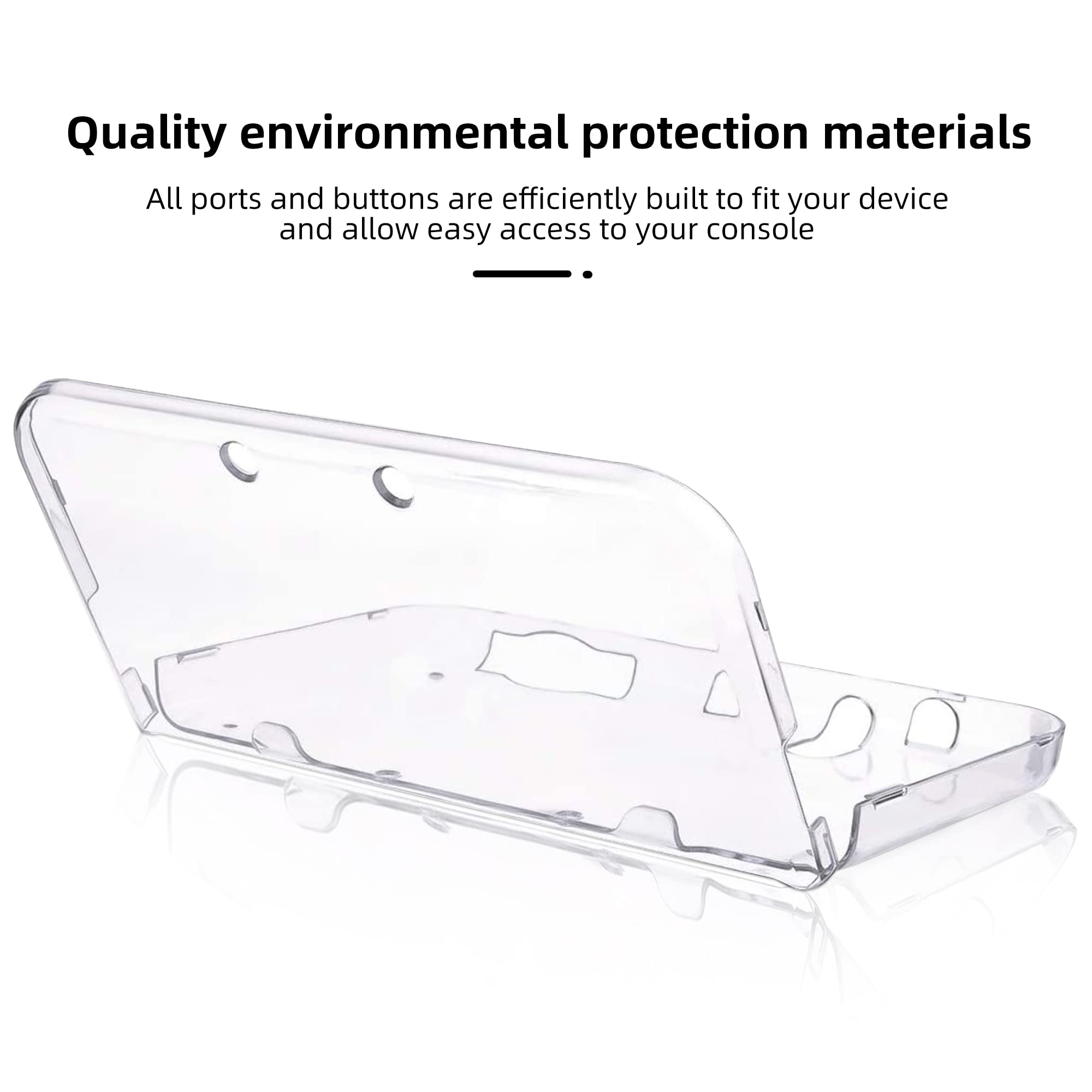 Premium Nintendo New 3DS XL Charger & Protective Case Bundle - Fast Charging Cable + Durable Shell Cover for Nintendo 3DS XL/LL - Perfect for Gaming, Travel & Home Entertainment