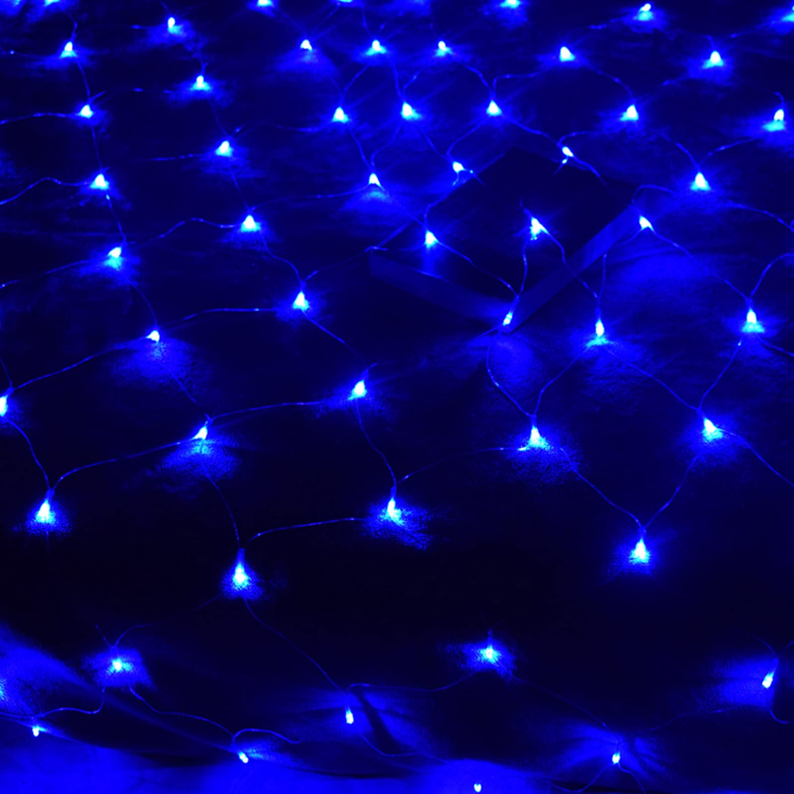 Waterproof Christmas Net Lights Outdoor - 8 Lighting Modes LED String Mesh Lights for Xmas Trees, Wedding, Garden, Party Decor (US Plug) | Perfect for Holiday, Patio, Yard & Indoor Festive Decoration