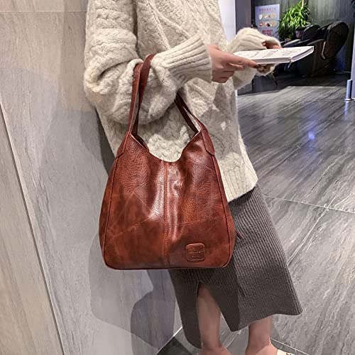 Women's Leather Concealed Carry Shoulder Bag - Stylish Crossbody Purse for Everyday Use, Travel & Outdoor Activities