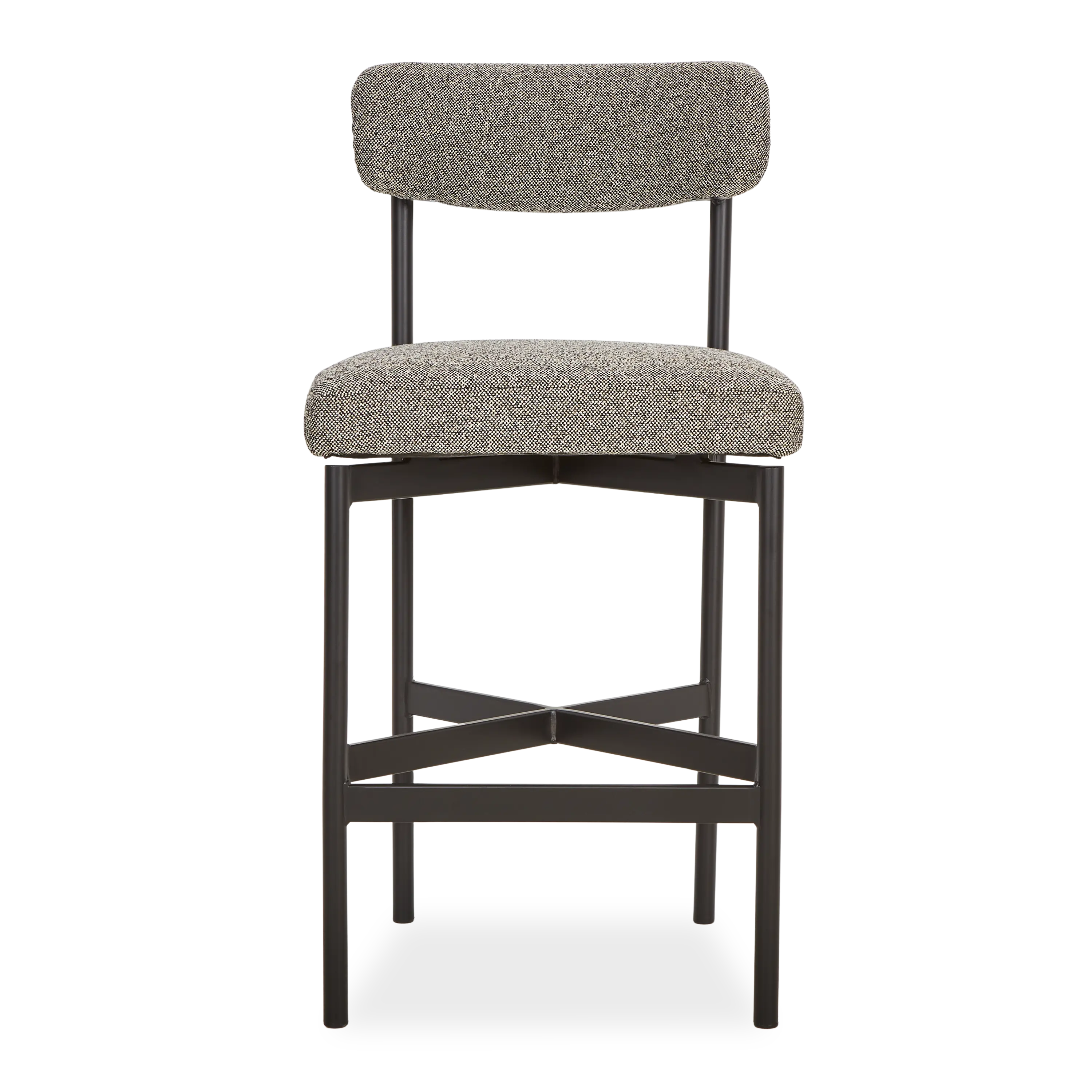 Houston Counter Stool - Adjustable Height Bar Stool with Backrest, Modern Kitchen Island Stool for Dining & Home Decor | Perfect for Breakfast Bars, Kitchen Islands & Small Spaces