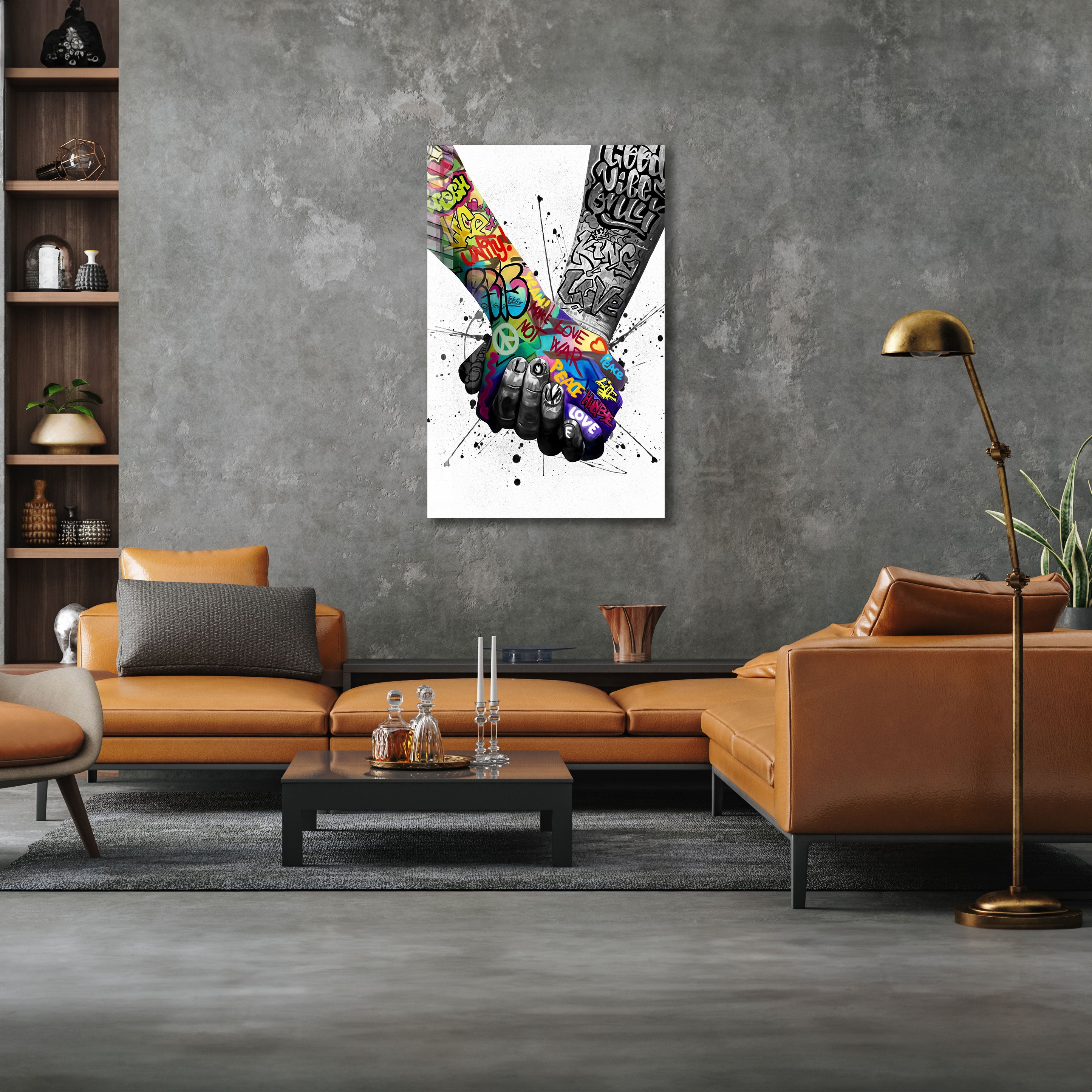 World Unity Peace Symbol - Inspirational Gift for Harmony & Global Solidarity - Perfect for Home Decor, Office, and Meditation Spaces