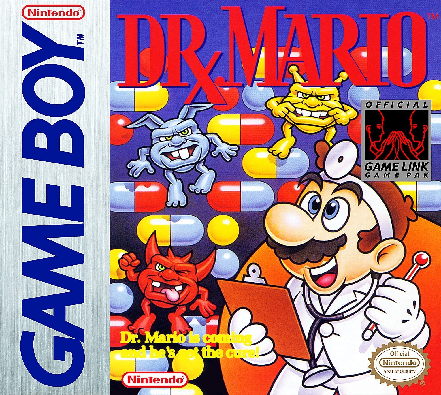 Vintage Dr. Mario Game Boy Video Game - Classic Nintendo Puzzle Game for Collectors & Retro Gaming Enthusiasts | Perfect for Nostalgic Play, Gift Giving & Display