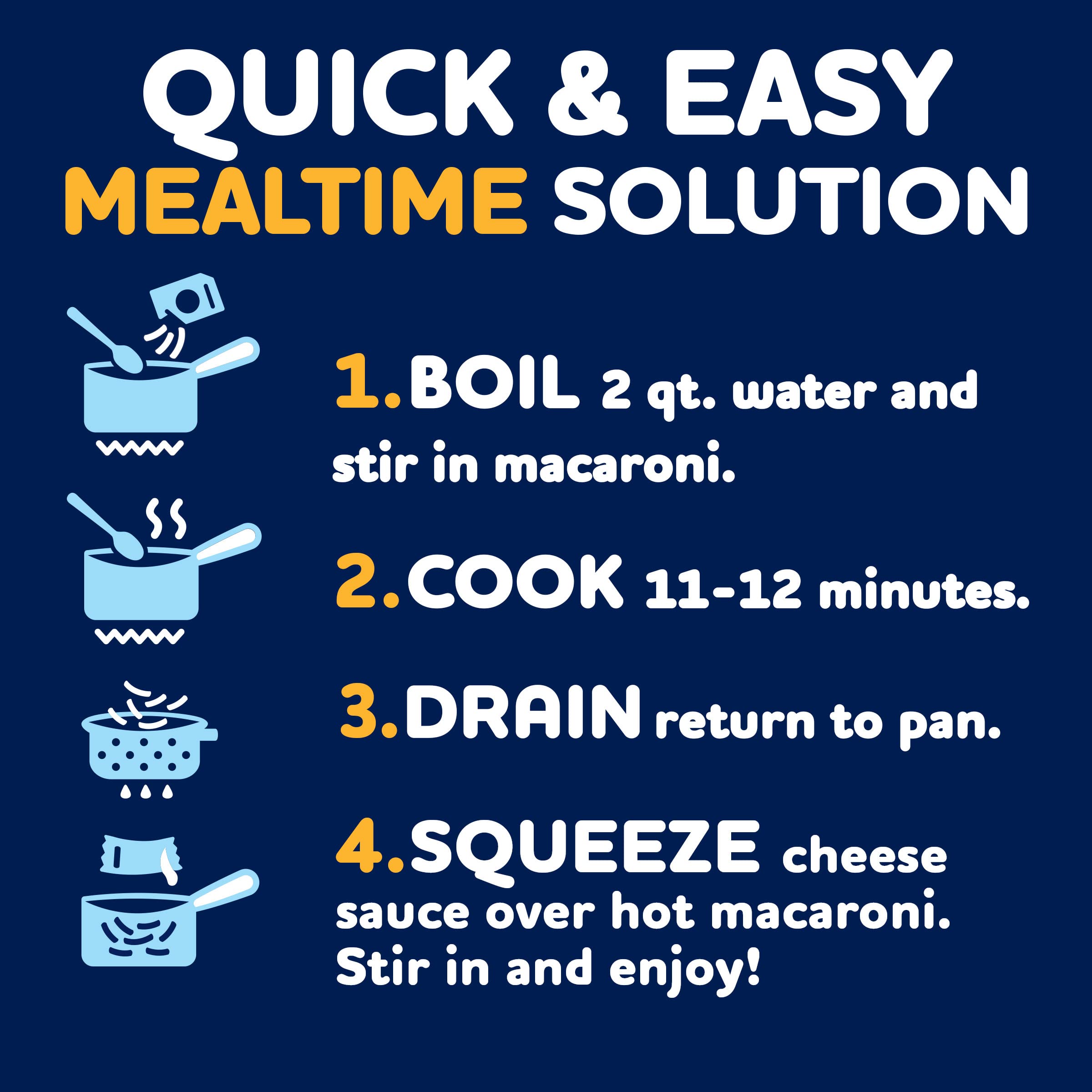 Kraft Deluxe Four Cheese Mac & Cheese Dinner - 14 oz Box | Creamy Pasta Meal for Family Dinners & Quick Lunches